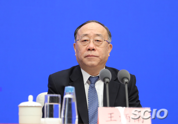 商務(wù)部副部長王炳南（劉健 攝）