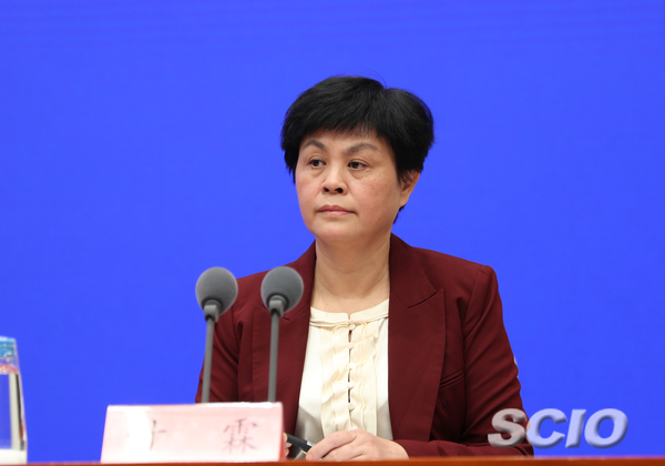 國家市場監(jiān)督管理總局副局長甘霖（劉健 攝）