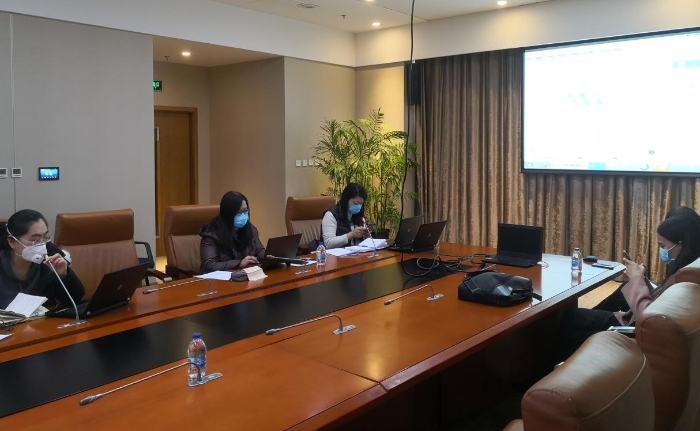 通過網絡會議形式召開治療新型冠狀病毒肺炎的宮血間充質干細胞溝通交流會。