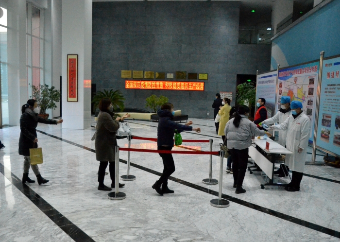 齊都藥業(yè)嚴(yán)格做好消殺工作，規(guī)范組織生產(chǎn)。