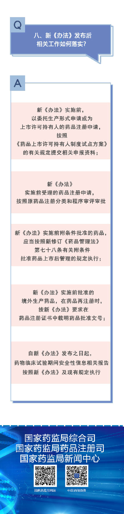 新修訂《藥品注冊(cè)管理辦法》相關(guān)問(wèn)答(二) 新修訂《藥品注冊(cè)管理辦法》相關(guān)問(wèn)答(二)