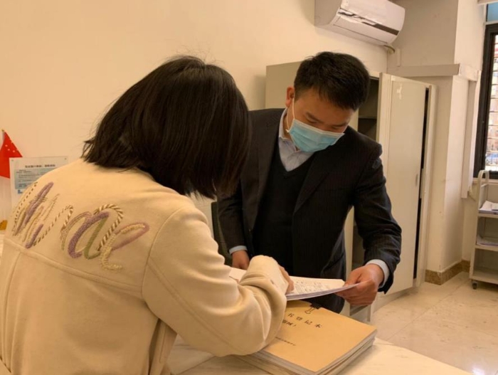 疫情期間現(xiàn)場(chǎng)送達(dá)獲好評(píng)