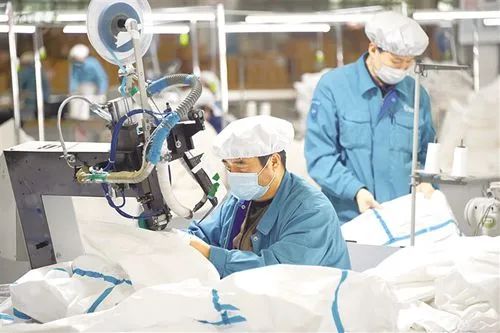 甘肅也能生產(chǎn)防護(hù)服了