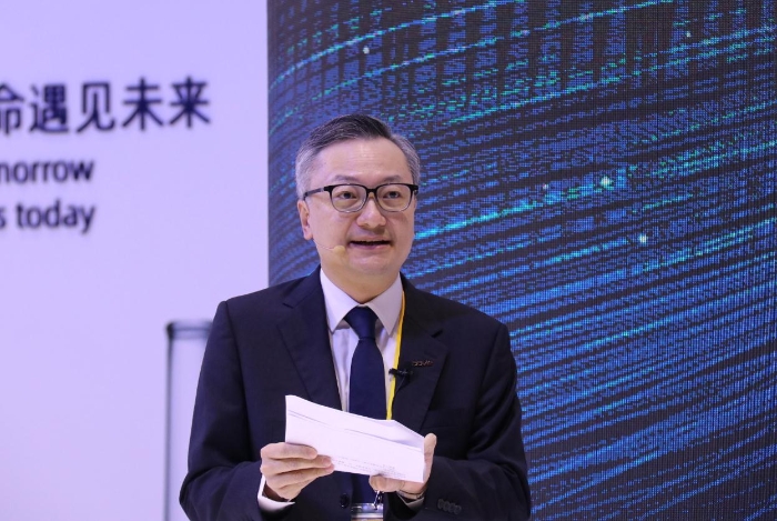 艾伯維中國(guó)總經(jīng)理歐思朗致辭。