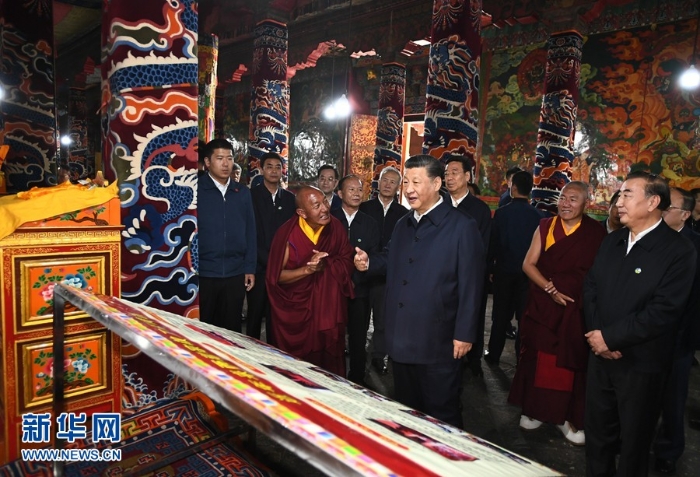 習(xí)近平在西藏考察 習(xí)近平在西藏考察