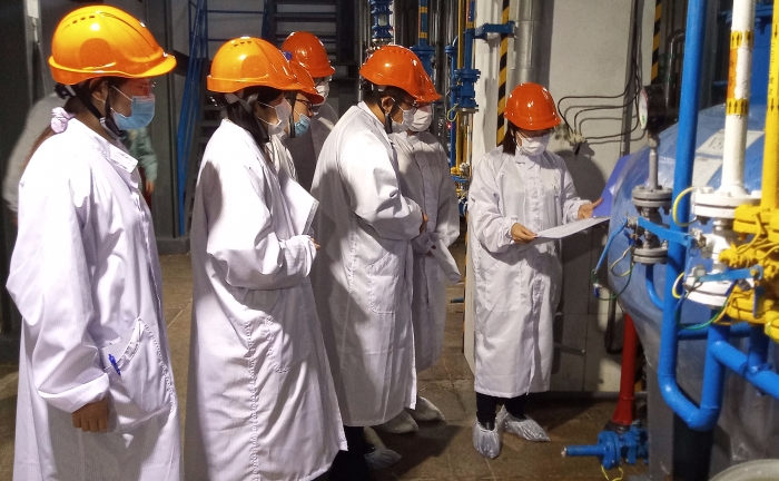 圖為檢查現(xiàn)場。