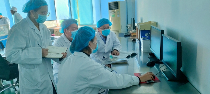 圖為檢查現(xiàn)場。