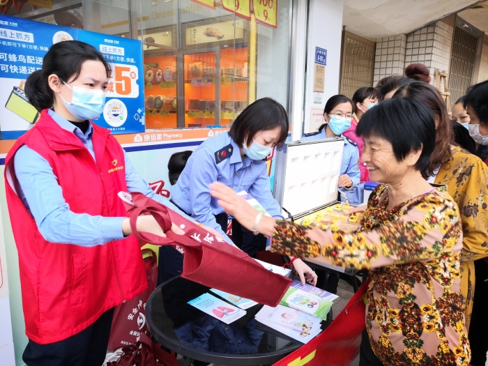 圖為宣傳活動現(xiàn)場。