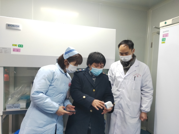 圖為檢查現(xiàn)場。