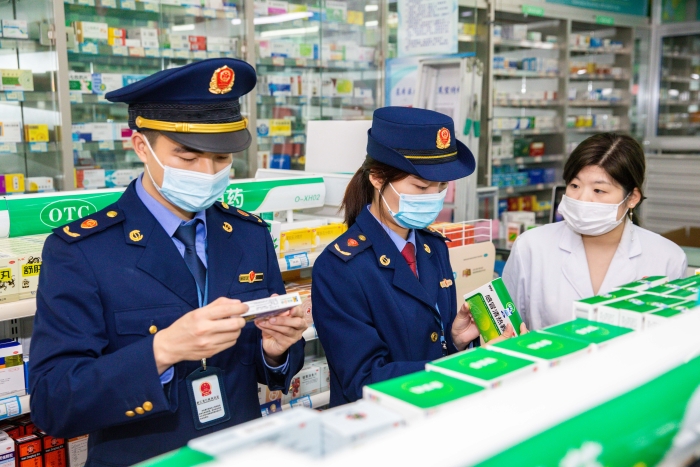 圖為檢查現(xiàn)場。