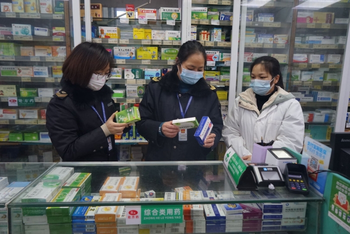 圖為檢查現(xiàn)場。