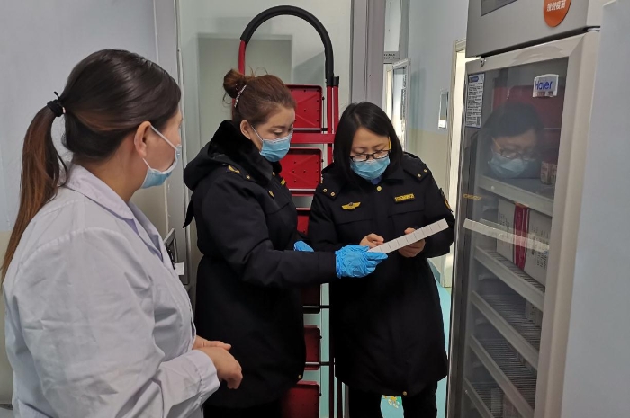 圖為檢查現(xiàn)場(chǎng)。