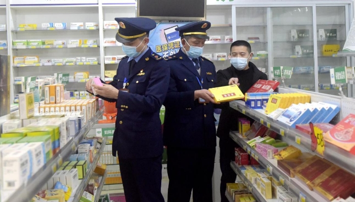 圖為檢查現(xiàn)場。