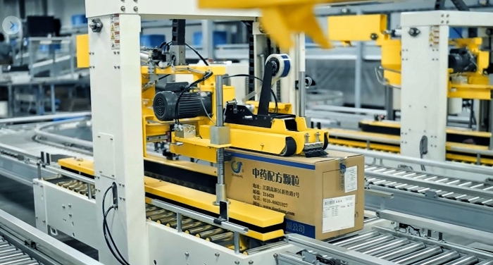 江陰天江藥業(yè)智能化生產線。