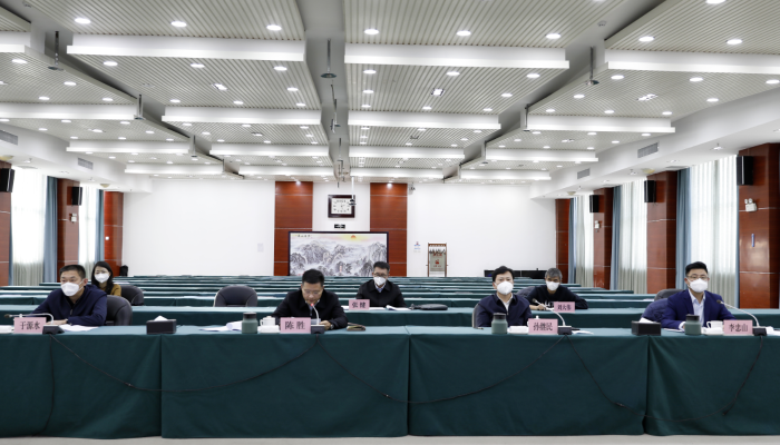 圖為視頻會議現(xiàn)場。