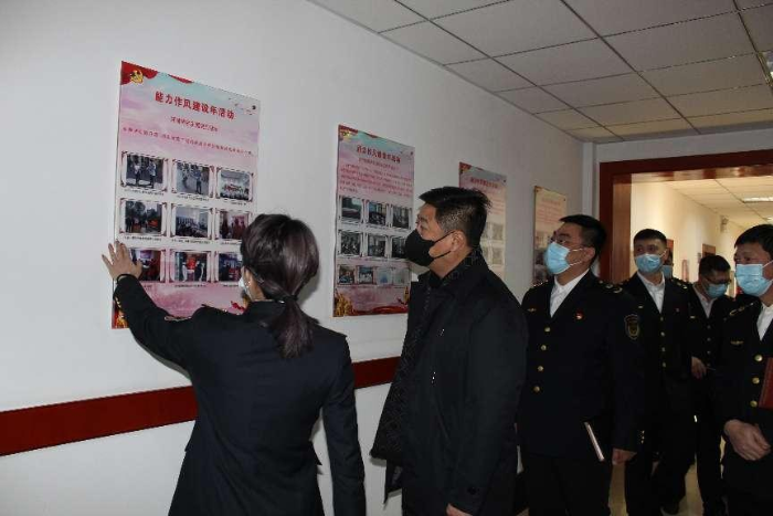 黑龍江省藥監(jiān)局黨組成員、副局長王鐵寒到綜合執(zhí)法監(jiān)督局檢查指導(dǎo)工作