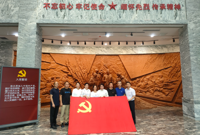 圖為黨建活動現(xiàn)場。