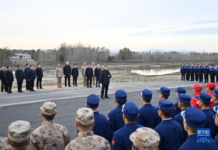 習近平在北京河北考察災后恢復重建工作